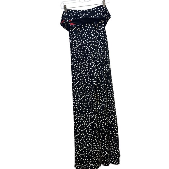 NWT Joseph Ribkoff Black Polka Dot Wide-Leg Pants Size 22 - Picture 2 of 5